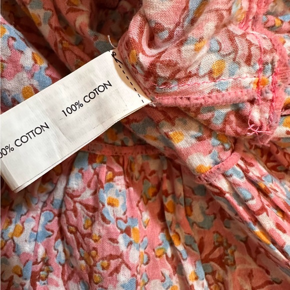 Poupette St. Barth Soledad Smocked Tiered Dress Size Small ( a2) - Picture 7 of 12